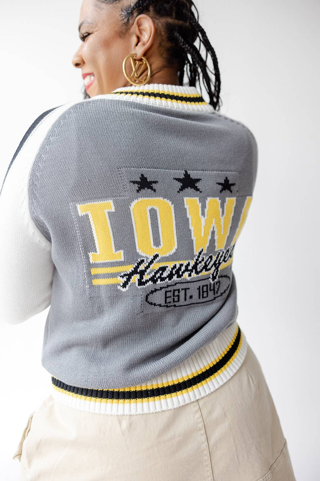 Iowa Zip Up Zip up Sweater