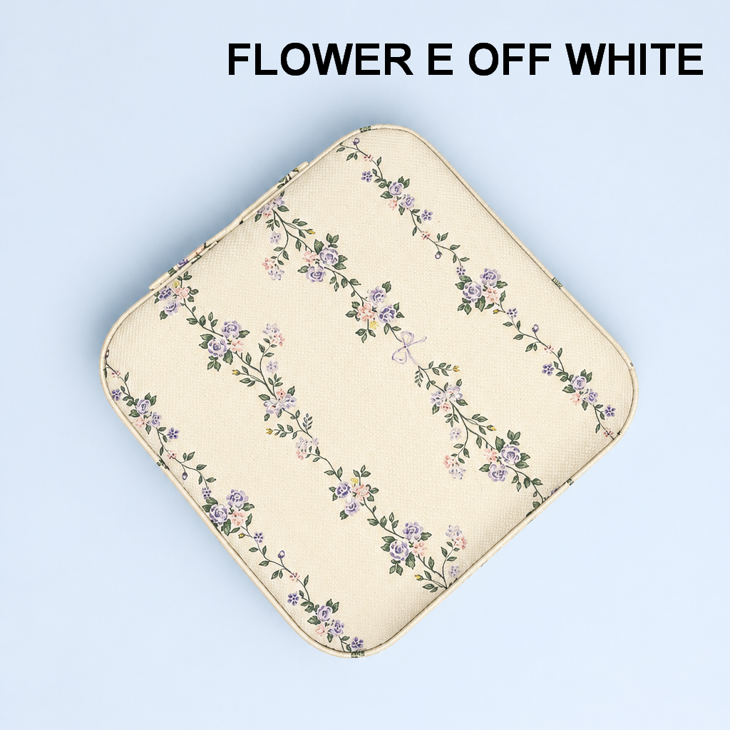 DESIGNED JEWELRY ORGANIZER TRAVEL BOX CASE