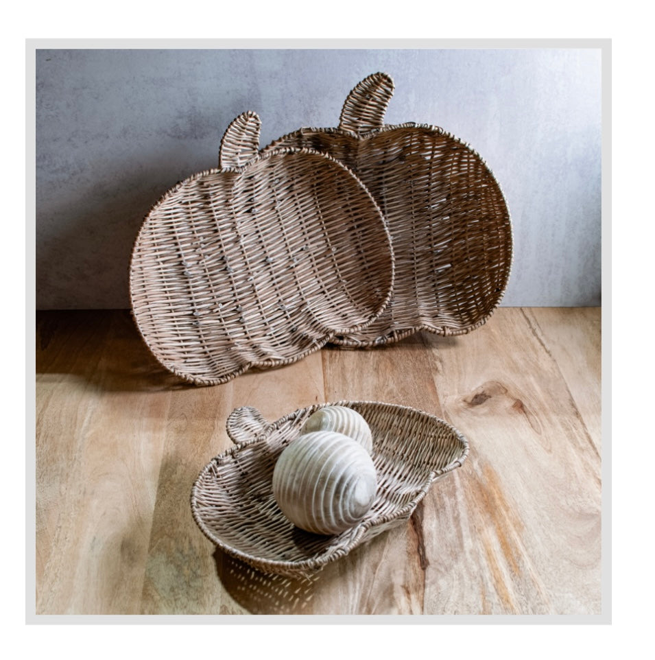 WILLOW PUMPKIN BASKET SMALL