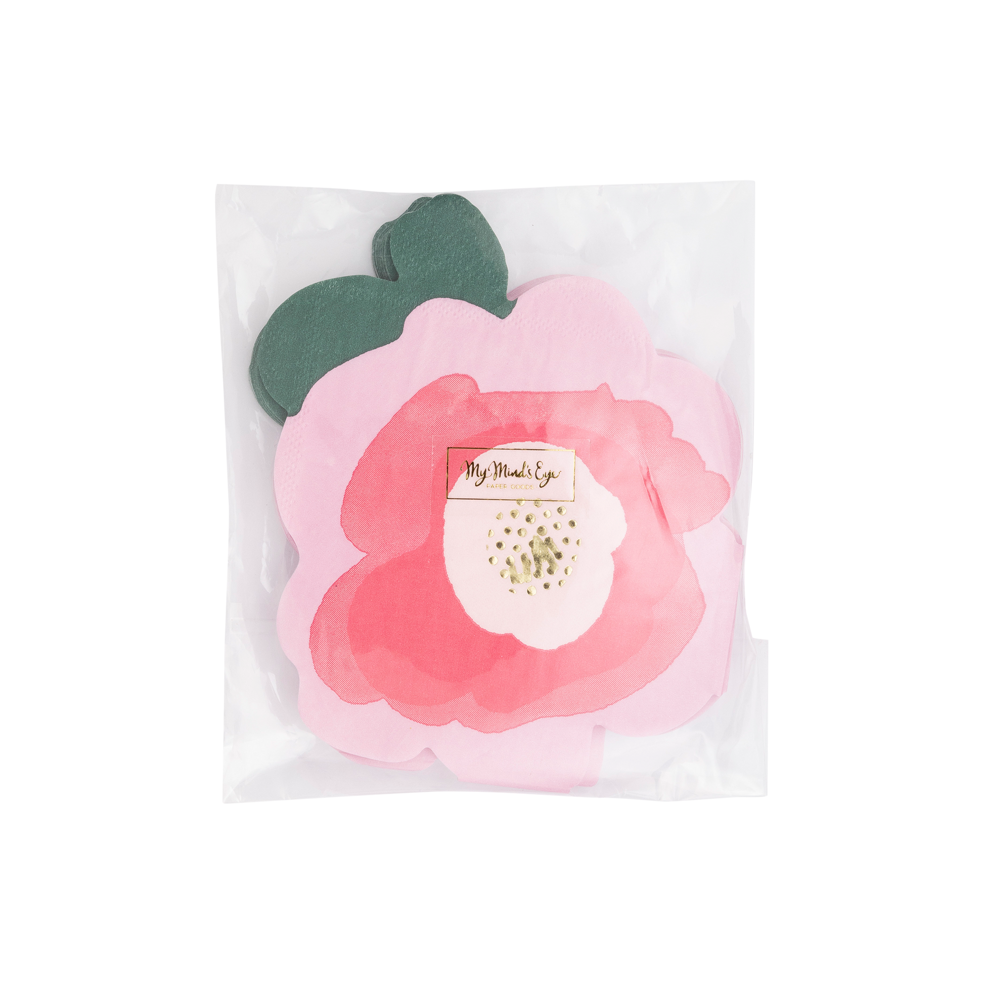 Floral Shaped Party Paper Napkins