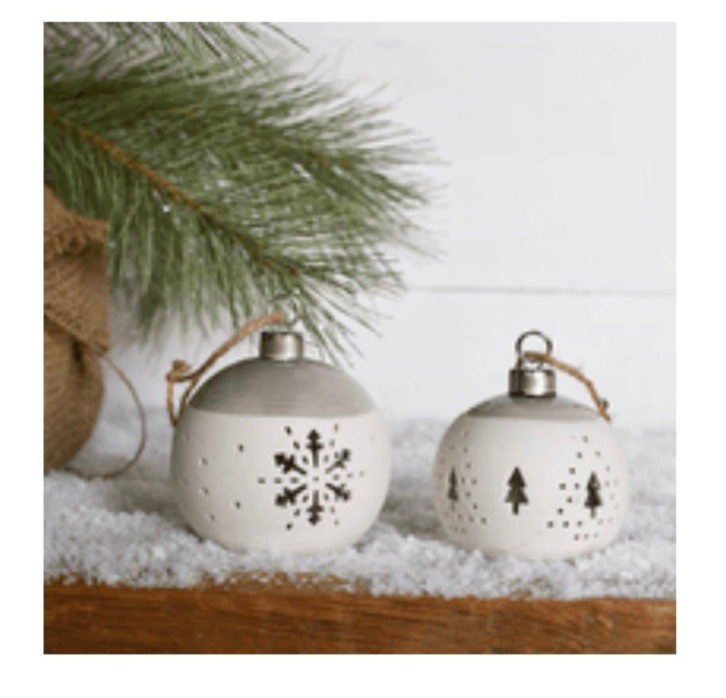 ROUND ORNAMENT W/LED