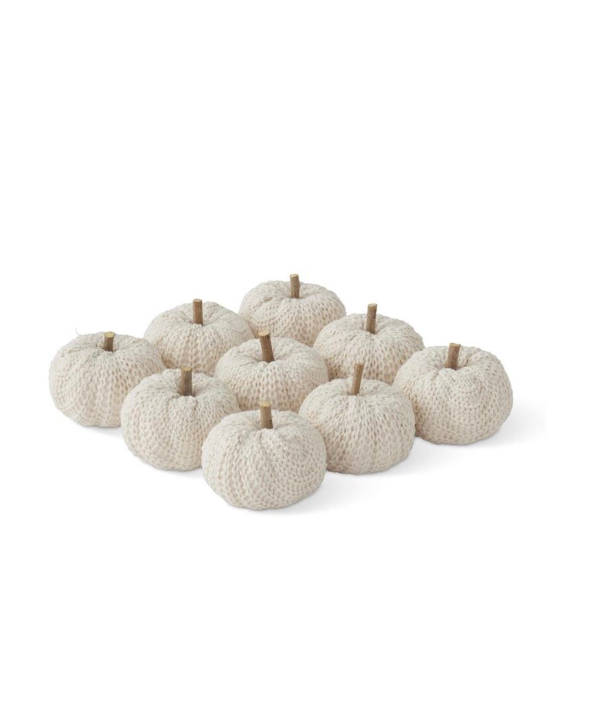 2.5" Knit Pumpkin