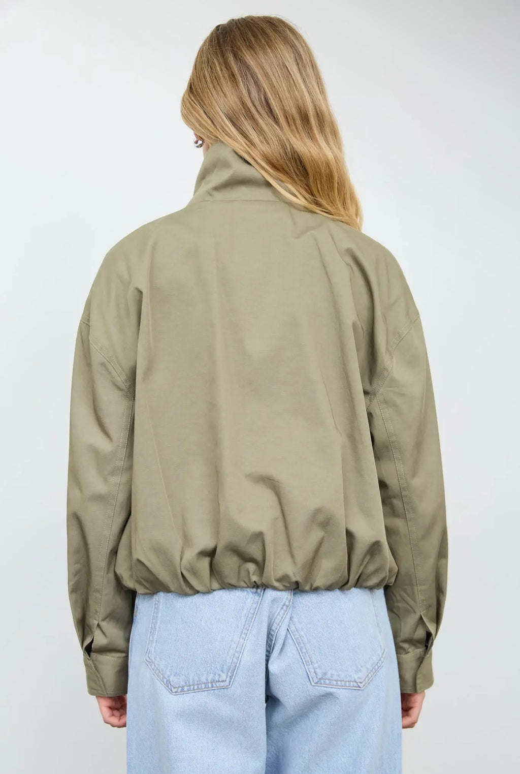 Olive Zip-up Jacket