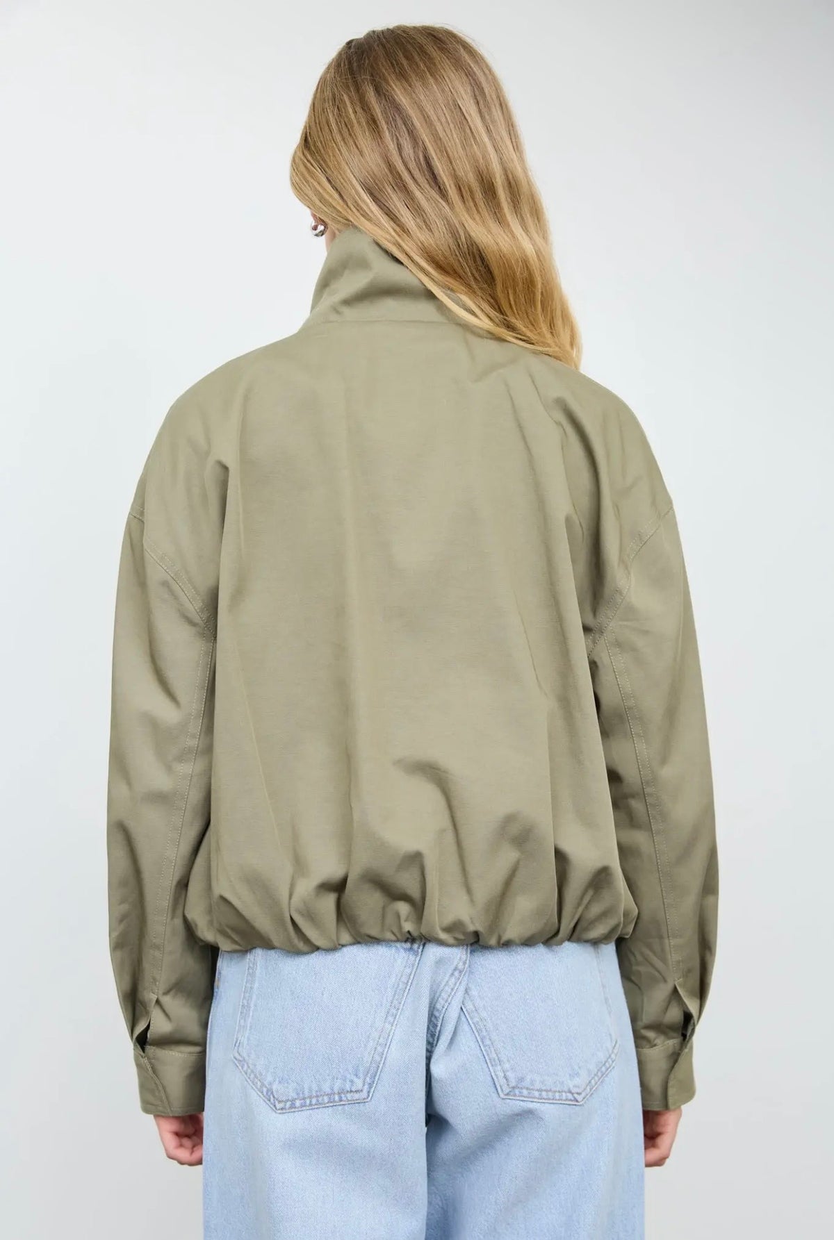 Olive Zip-up Jacket