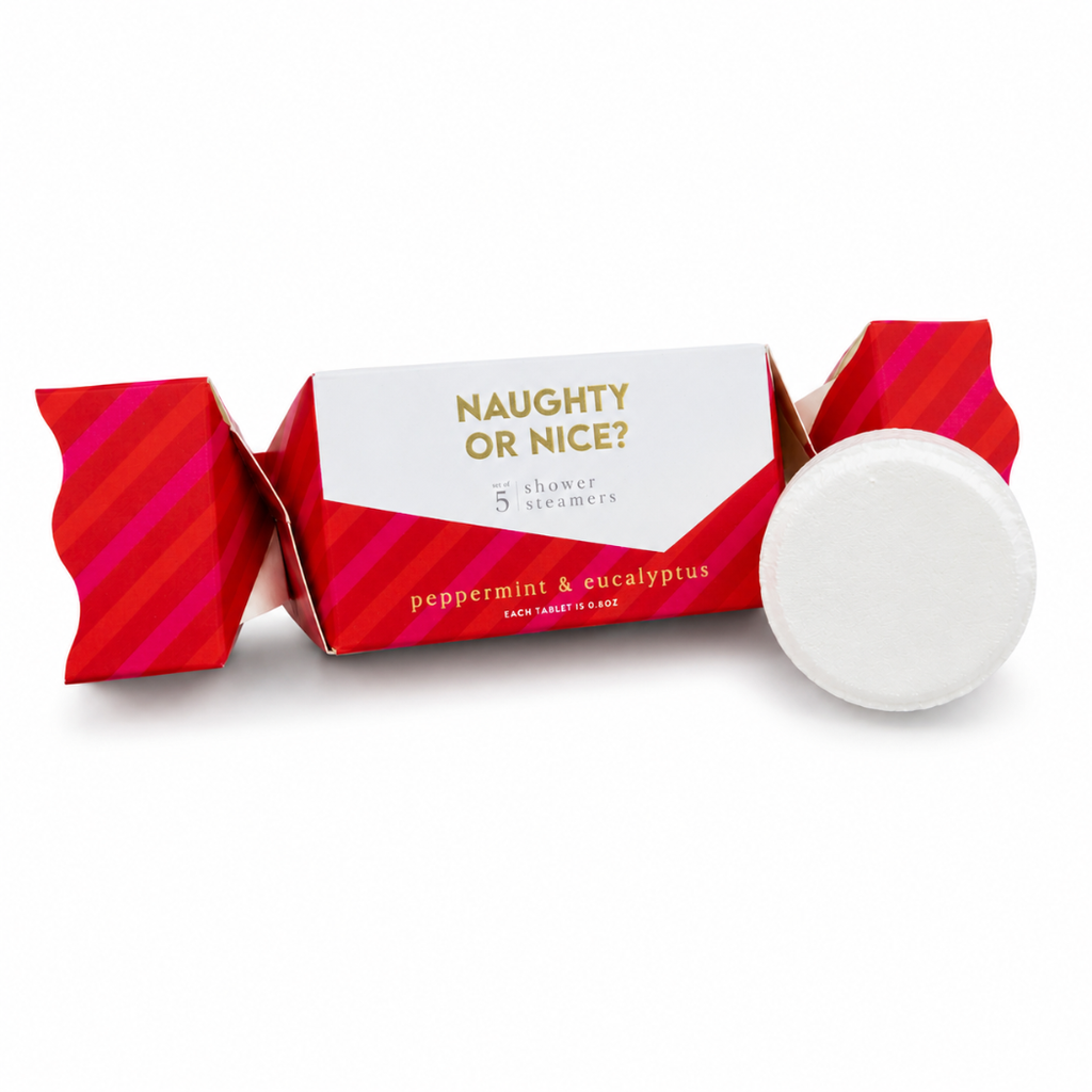 Naughty or Nice? - Shower Steamer Popper Gift Set, set of 5