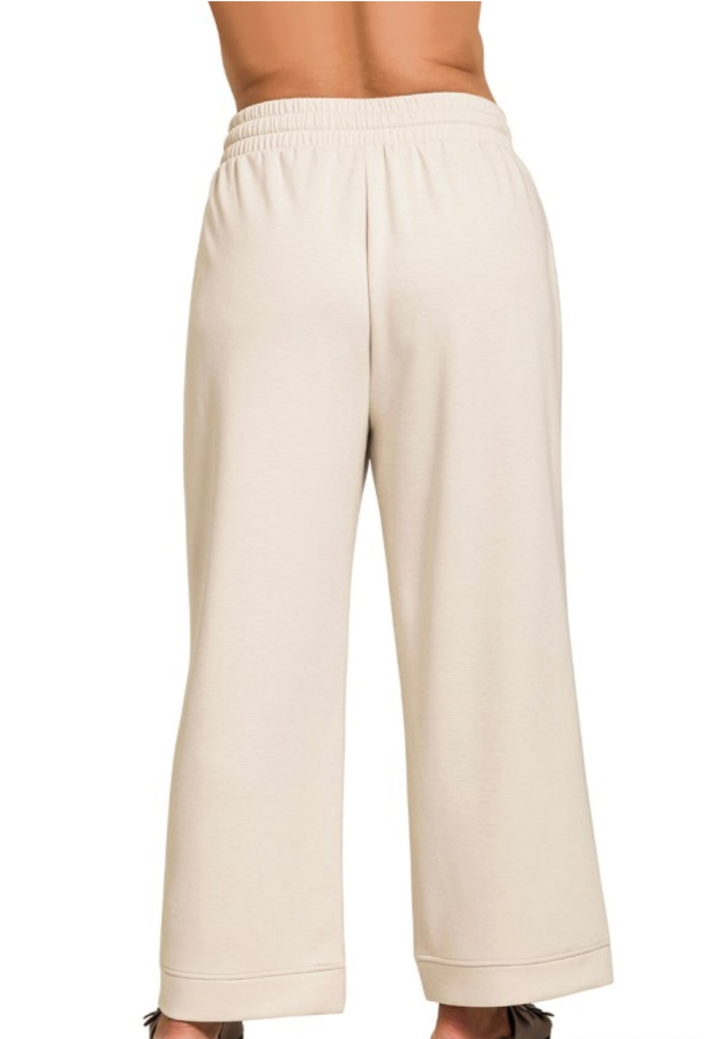 Curvy Scuba Drawstring Pants