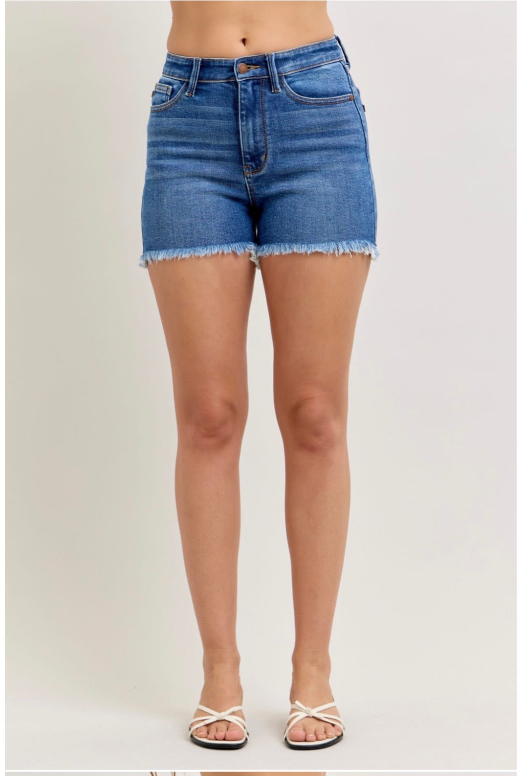 Judy Blue High-Rise Denim Slim Short