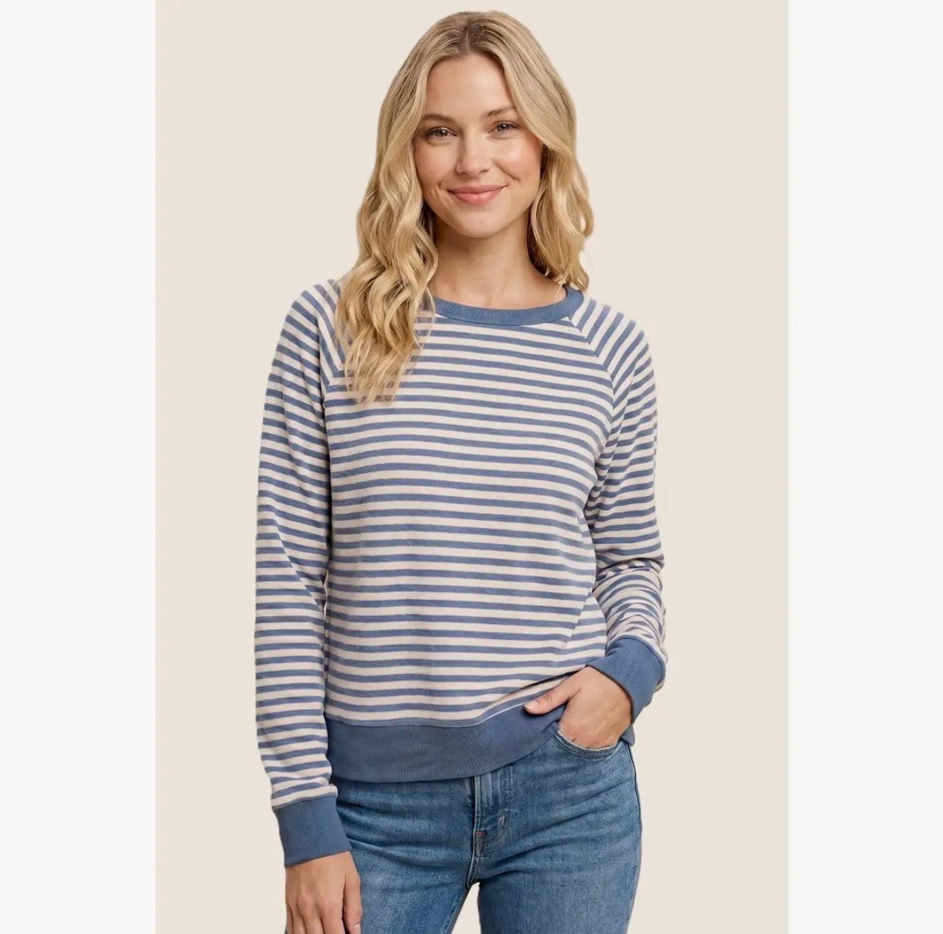 Microbrushed Super Soft Crewneck Sweater