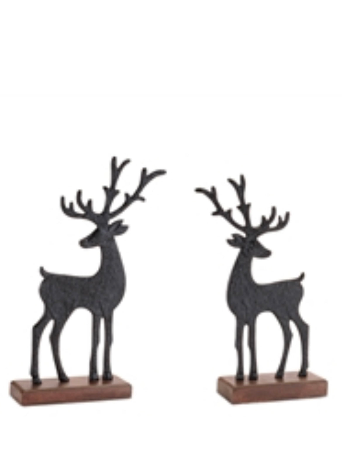 Metal and Wood Deer