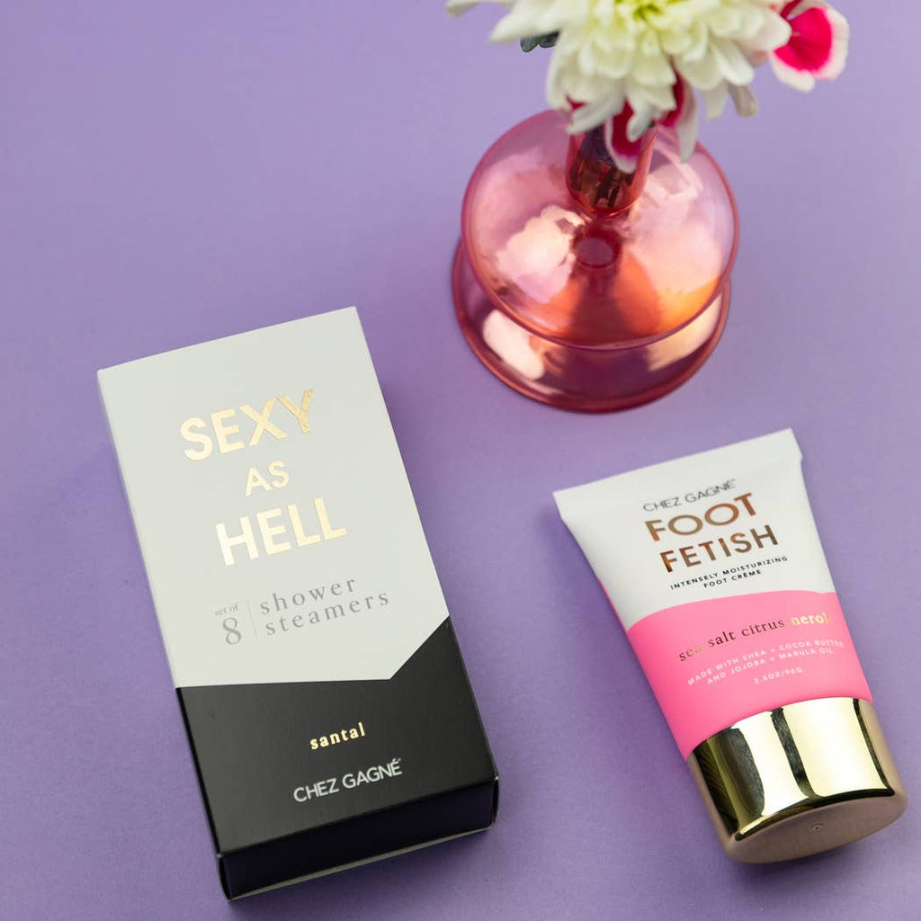 Foot Fetish - Foot Cream, Funny Gift, Sea Salt Citrus Neroli