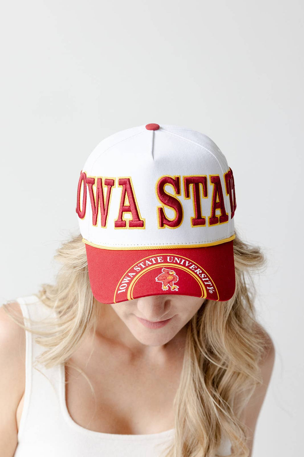 Iowa State Phipps Split Hat 5 Panel Canvas Baseball Hat