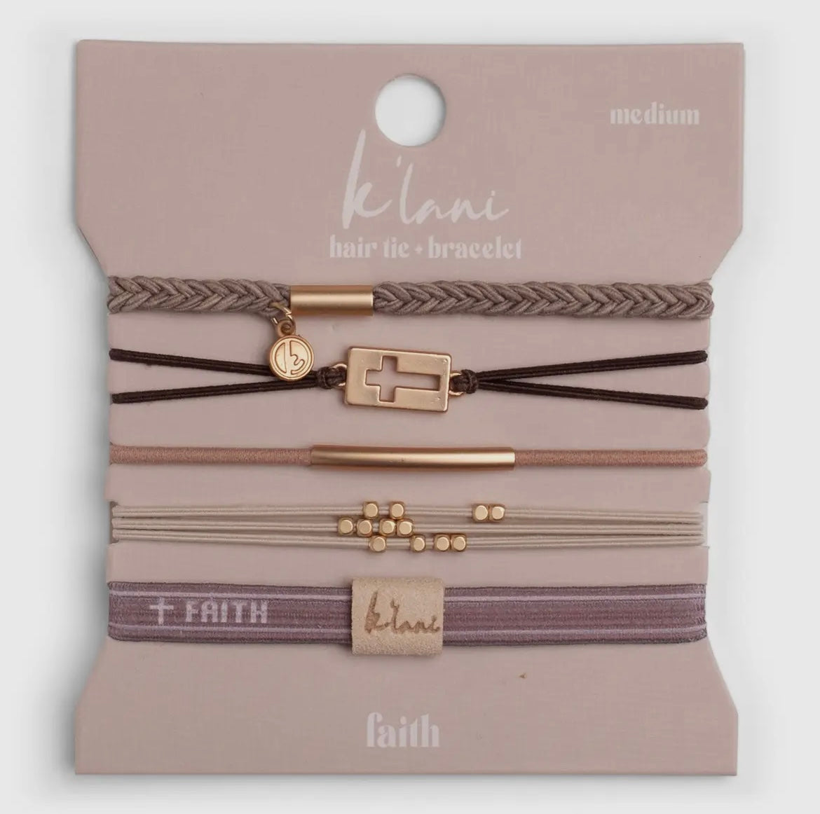 K'lani Stretch Hair Tie Bracelet Sets