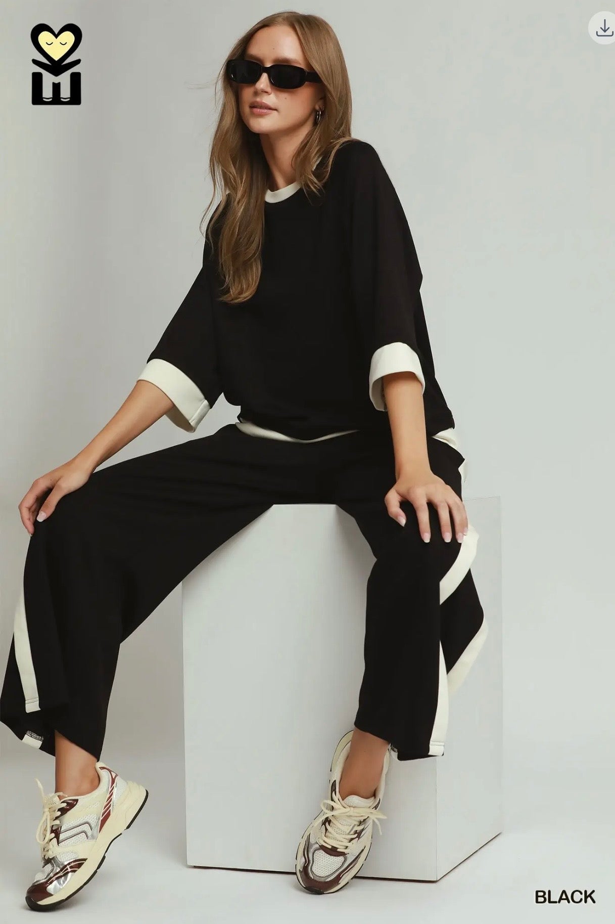 Luxe Knit Butter Soft Color Block Top