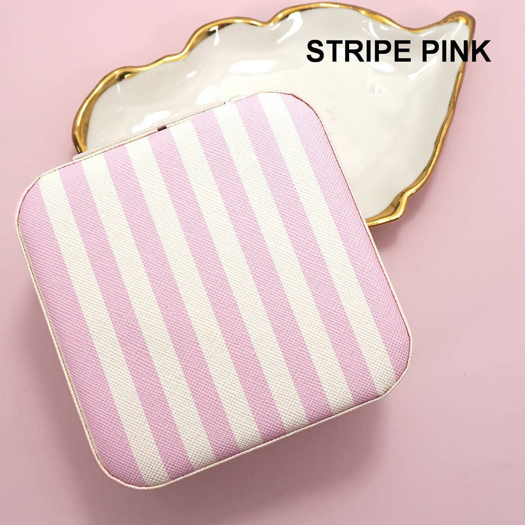 DESIGNED JEWELRY ORGANIZER TRAVEL BOX CASE