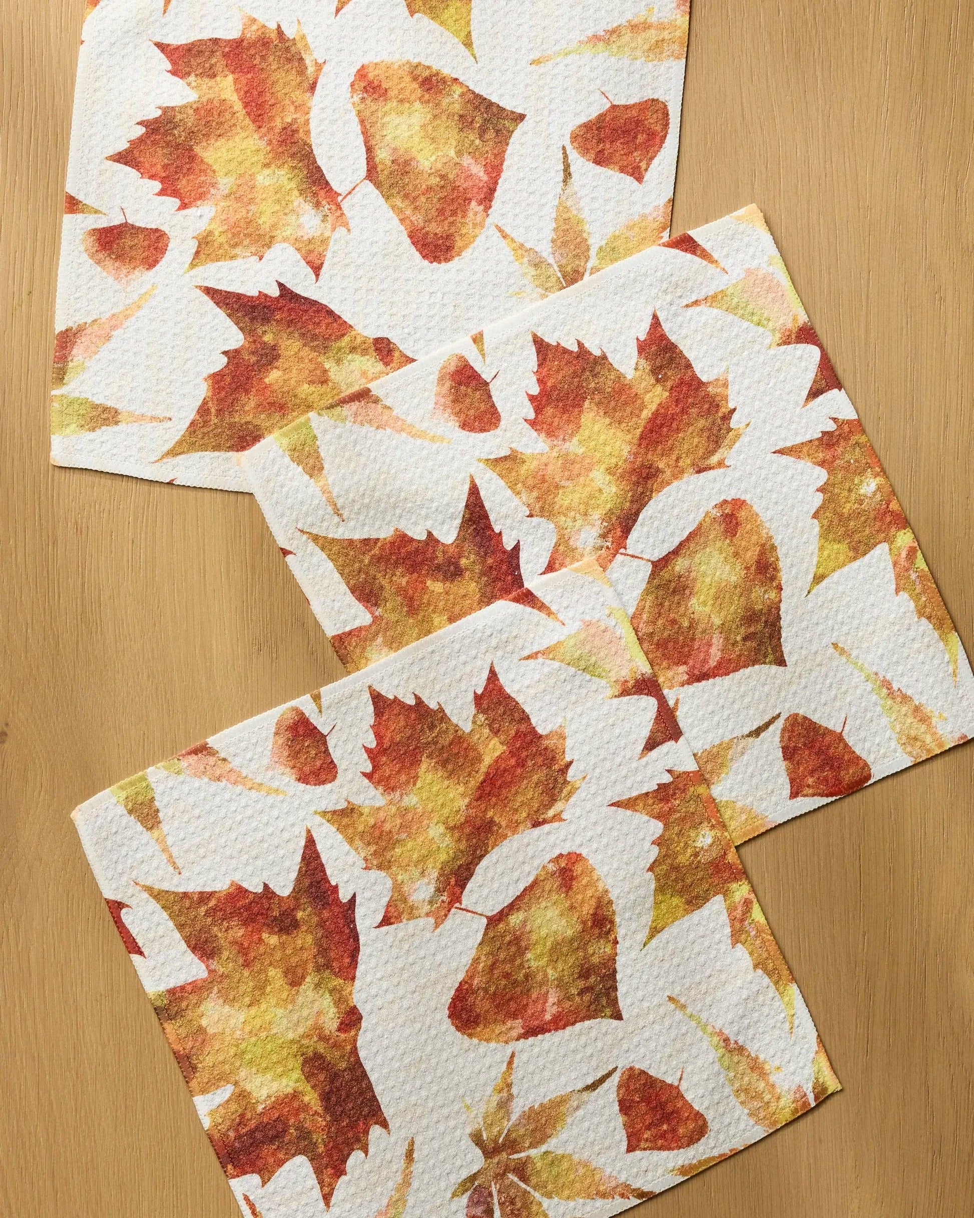 Painted Fall Dishcloth Set