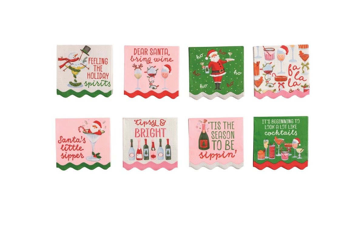 Holiday Cocktail Napkins