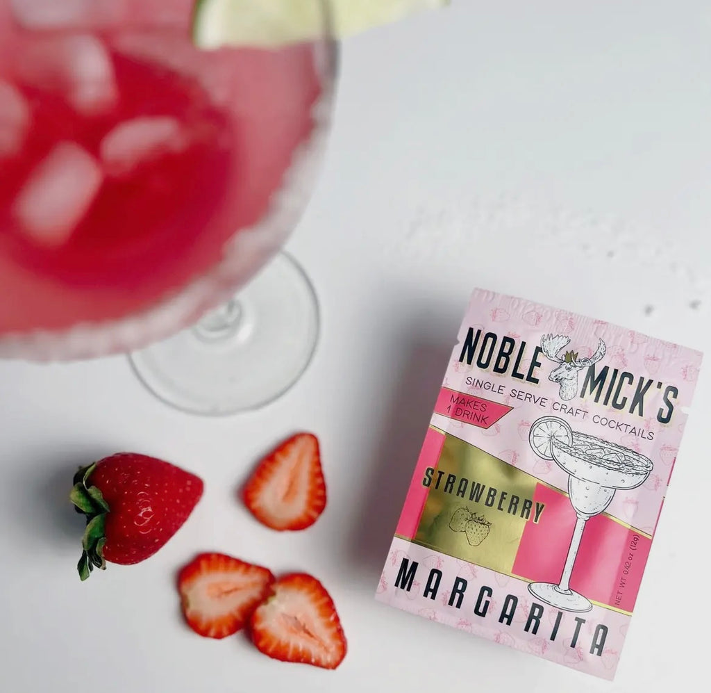 Noble Micks Singles Cocktails Strawberry Margarita