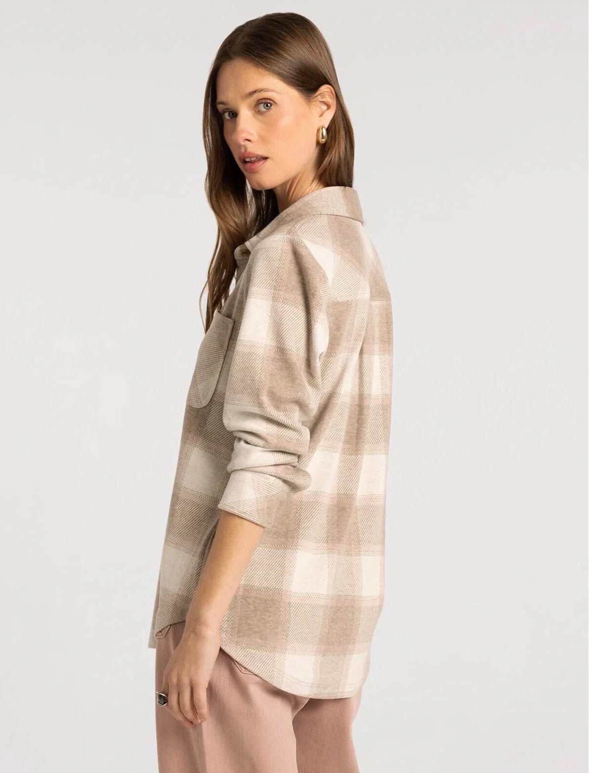 Super Soft Lewis Button Down Plaid Shirt