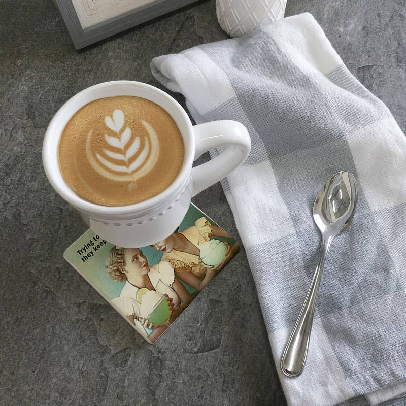 Coaster Trying to make protein shakes