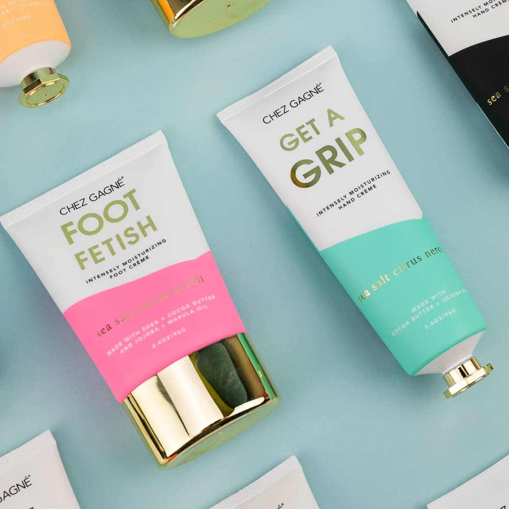Foot Fetish - Foot Cream, Funny Gift, Sea Salt Citrus Neroli