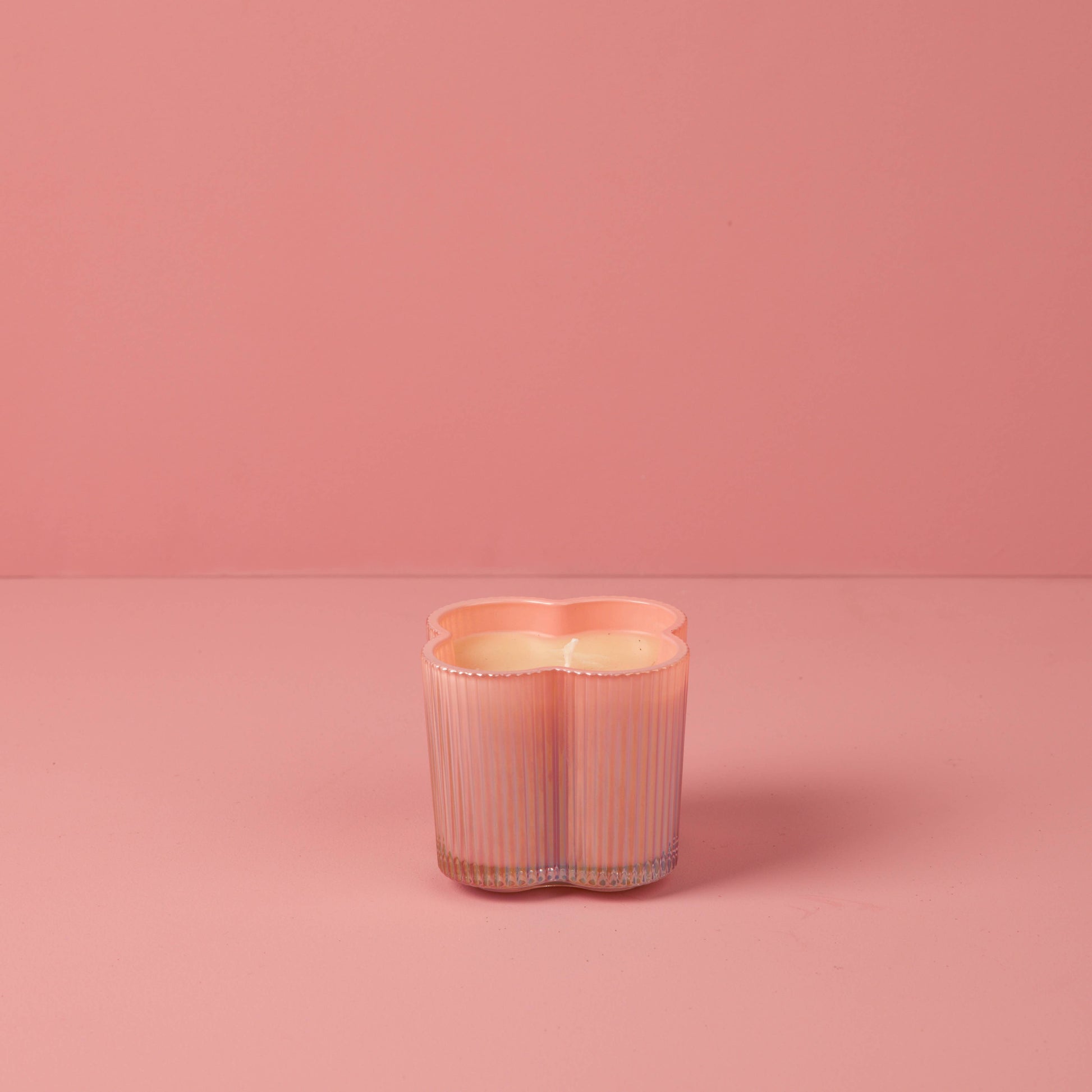 Sweet Grace Collection pink flower Candle