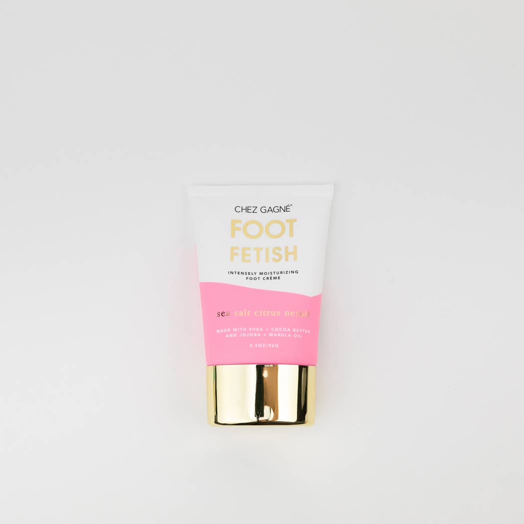 Foot Fetish - Foot Cream, Funny Gift, Sea Salt Citrus Neroli