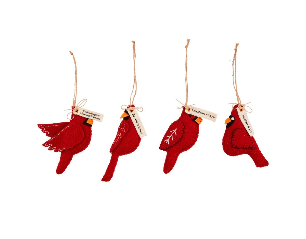 Cardinal Ornaments
