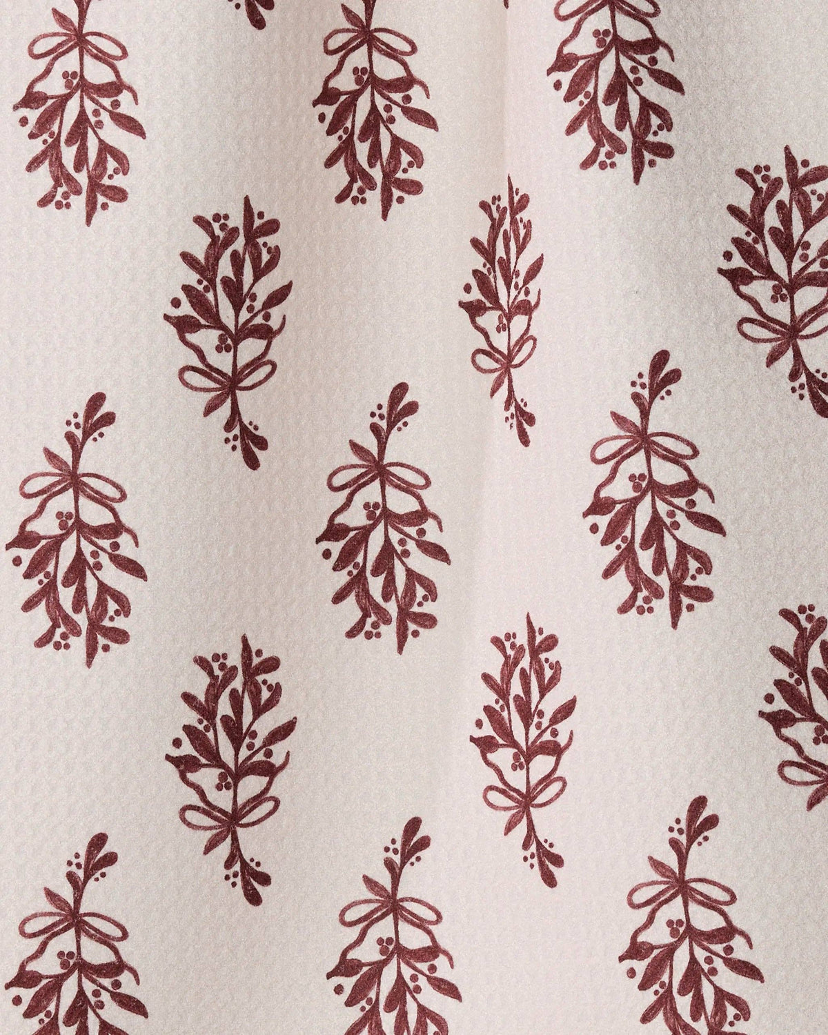 Mistletoe Sprigs Mini Towel