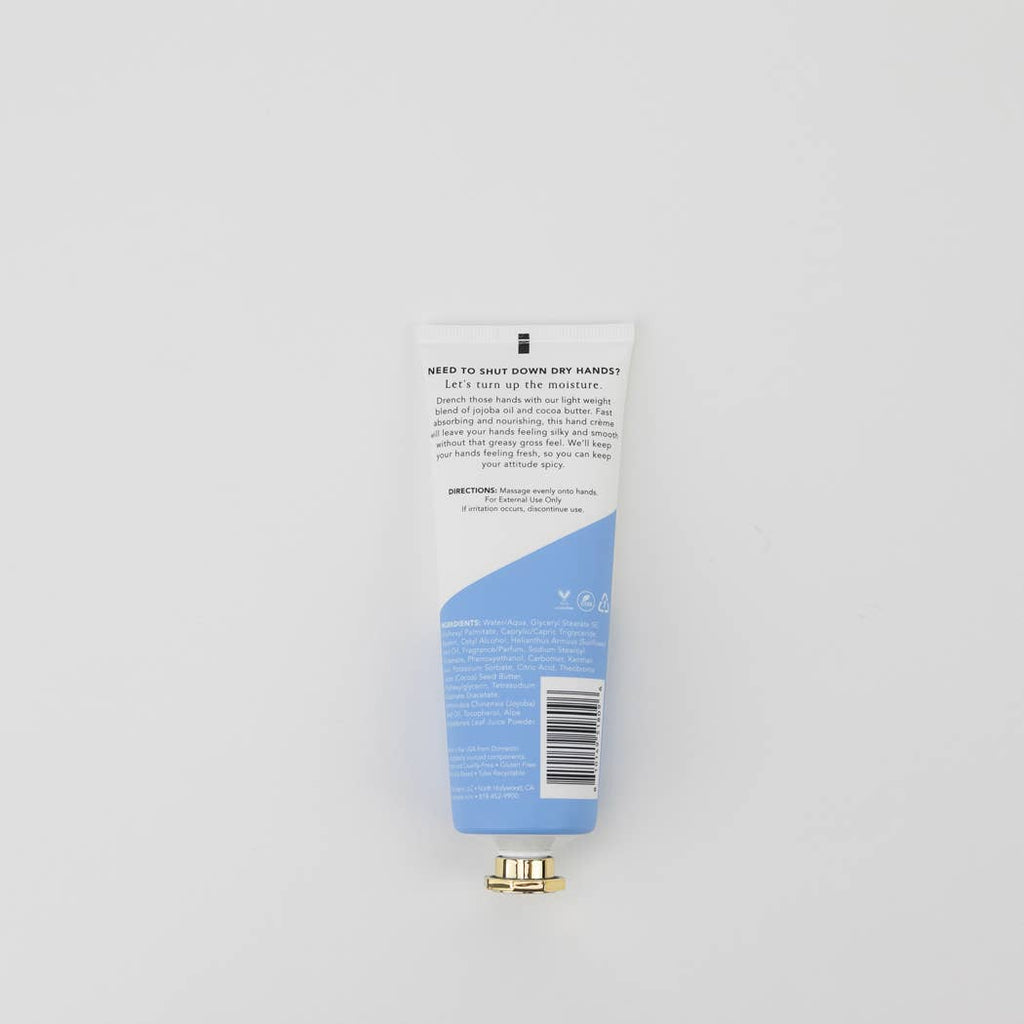 Talk to the Hand - Funny Hand Cream Gift, Cypress + Juniper