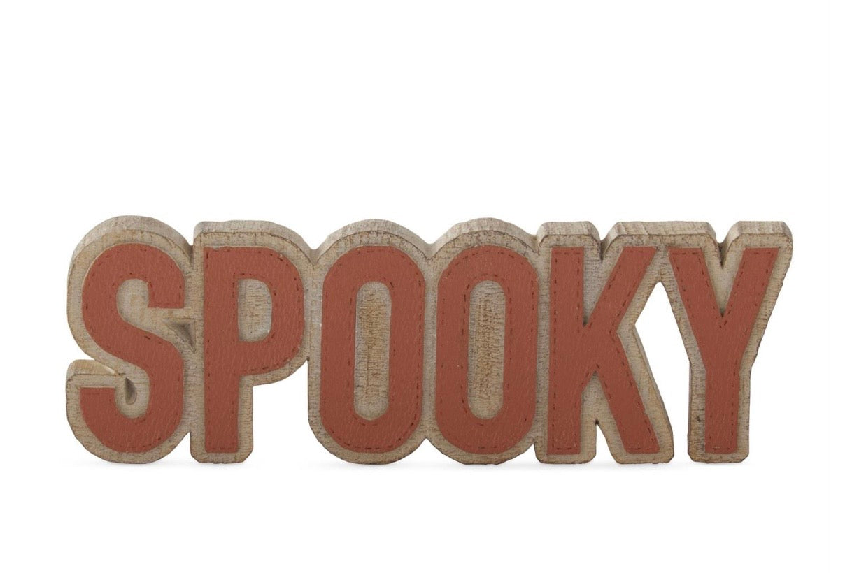 8.75" Spooky Sign