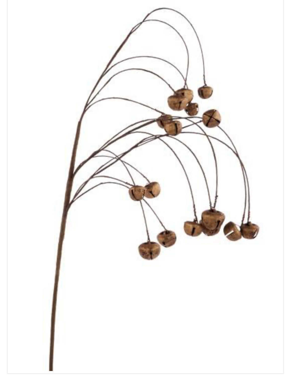 34" Jingle Bell Hanging Spray