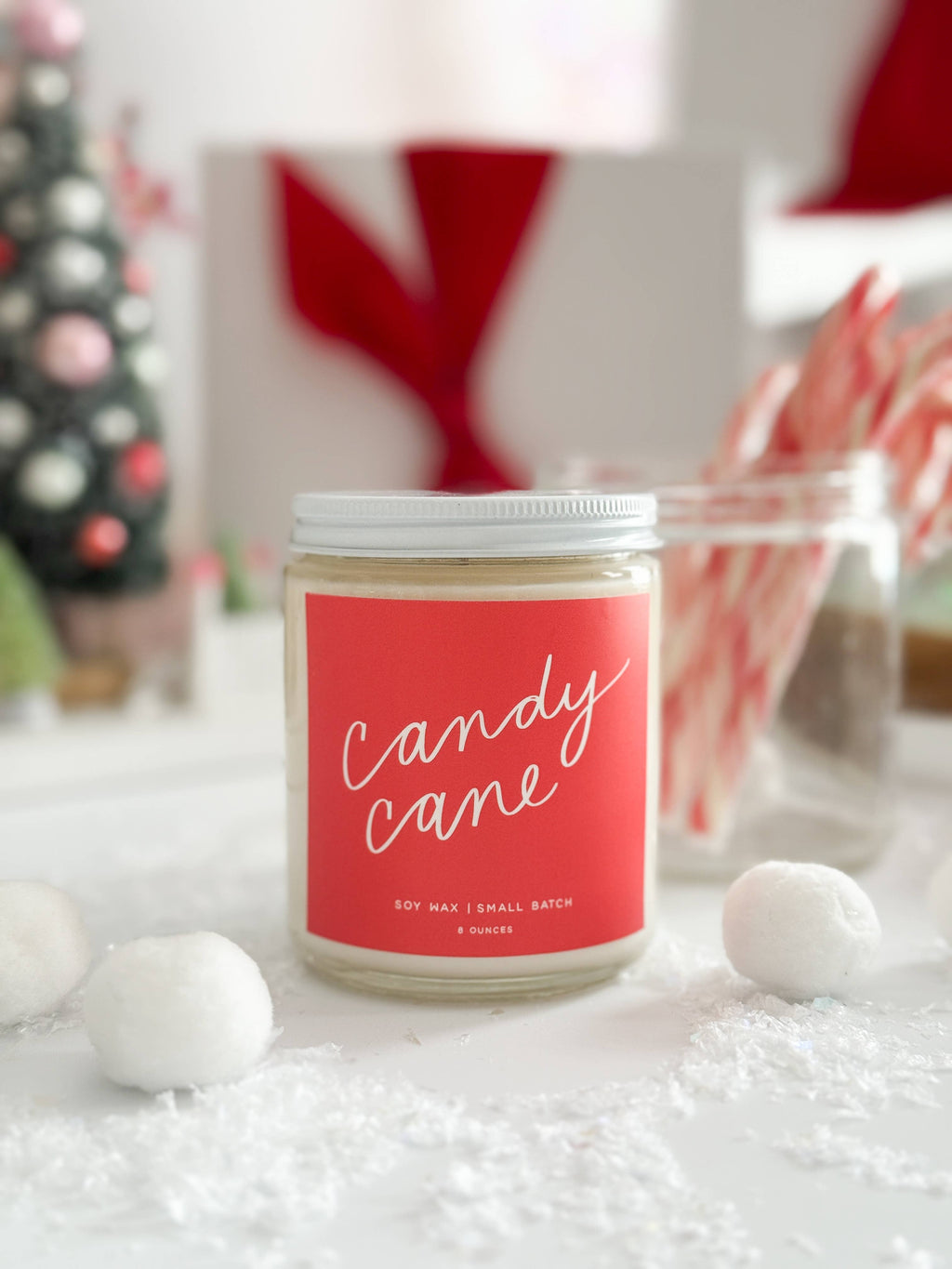 Candy Cane - Holiday Candle