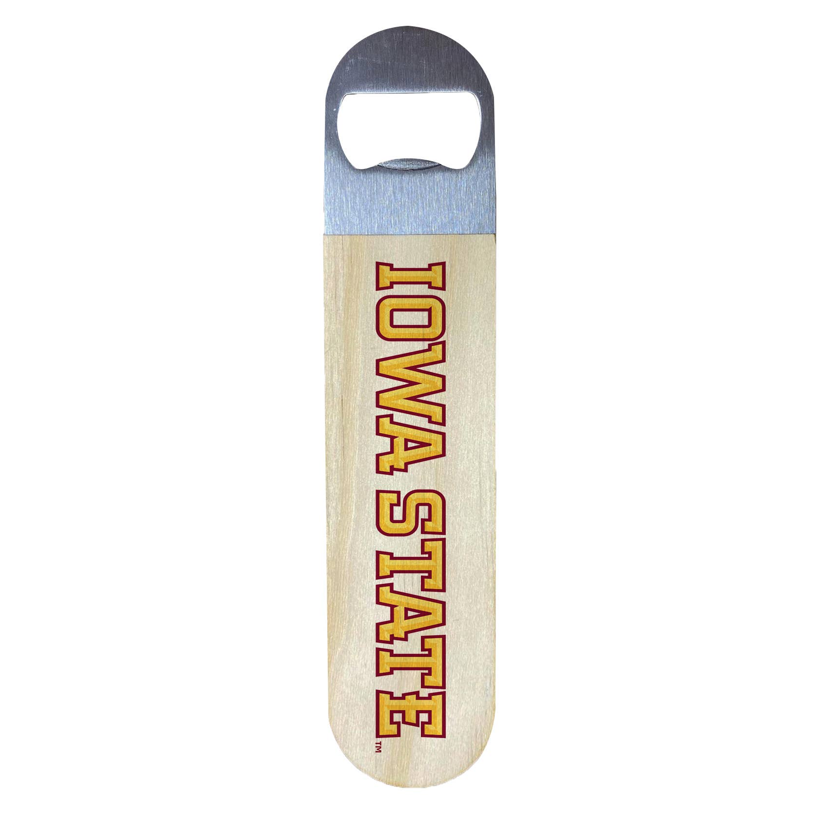 Simple Iowa State University Opener: 7 x 1.5 x .25