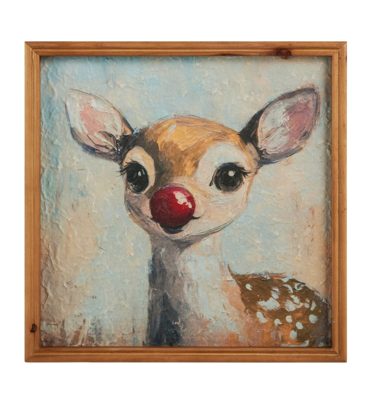 12" Red Nosed Wonder Wall Art