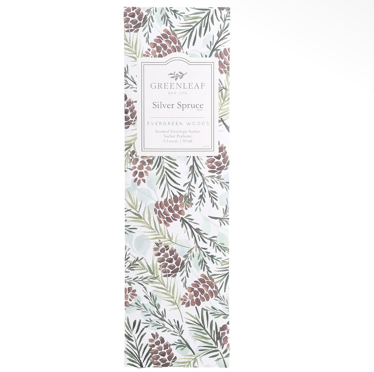 Silver Spruce Slim Scent Sachet
