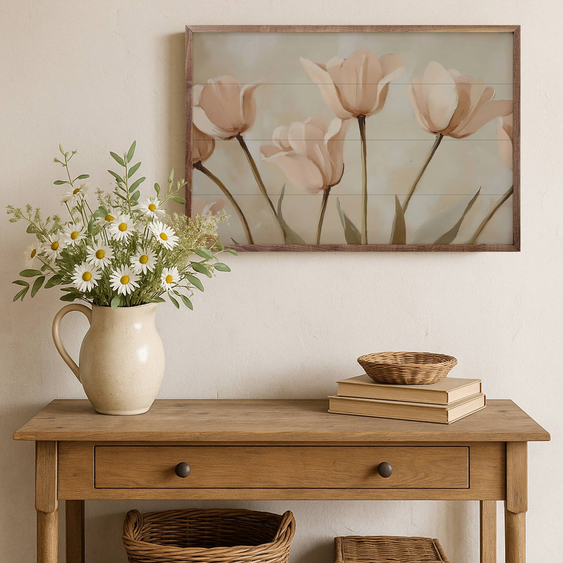 Pale Pink Poppies By Franklyn Gregory 16x10