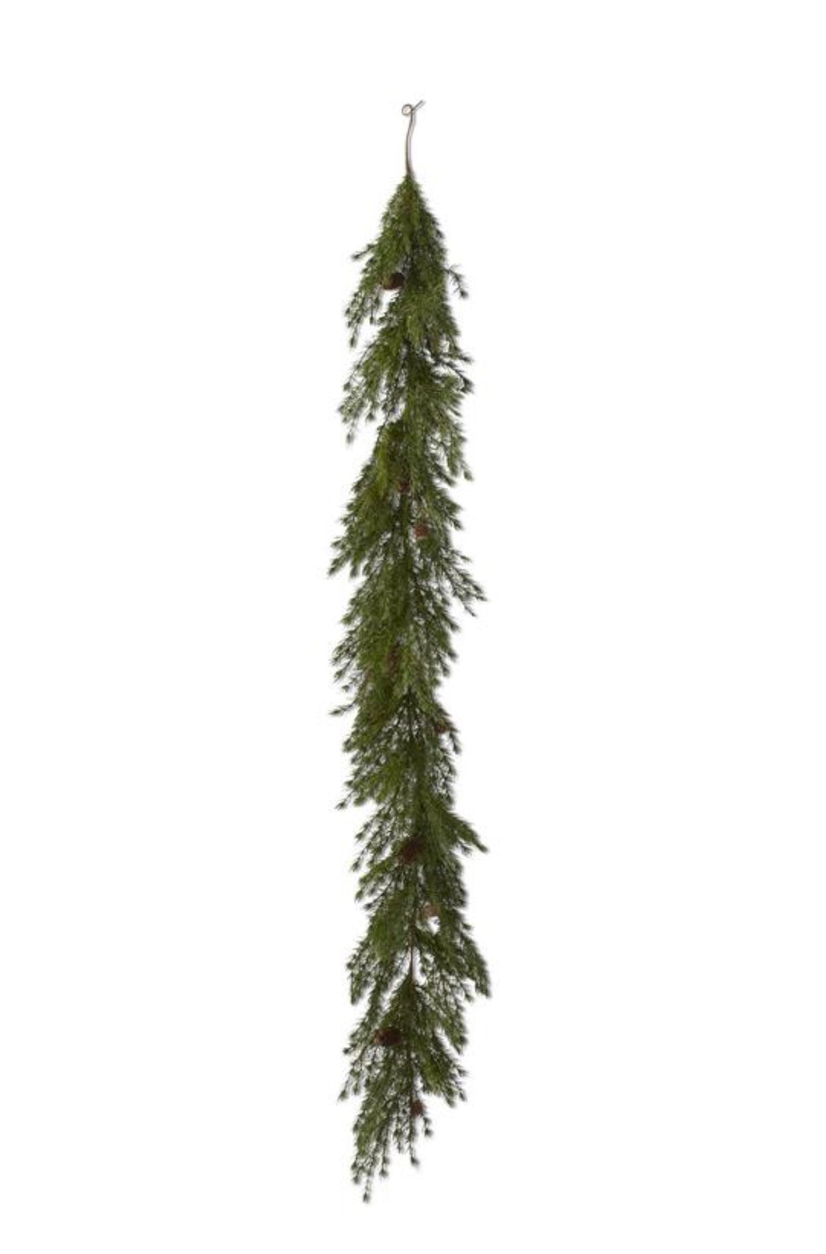 70" Real Touch Garland with Pinecones