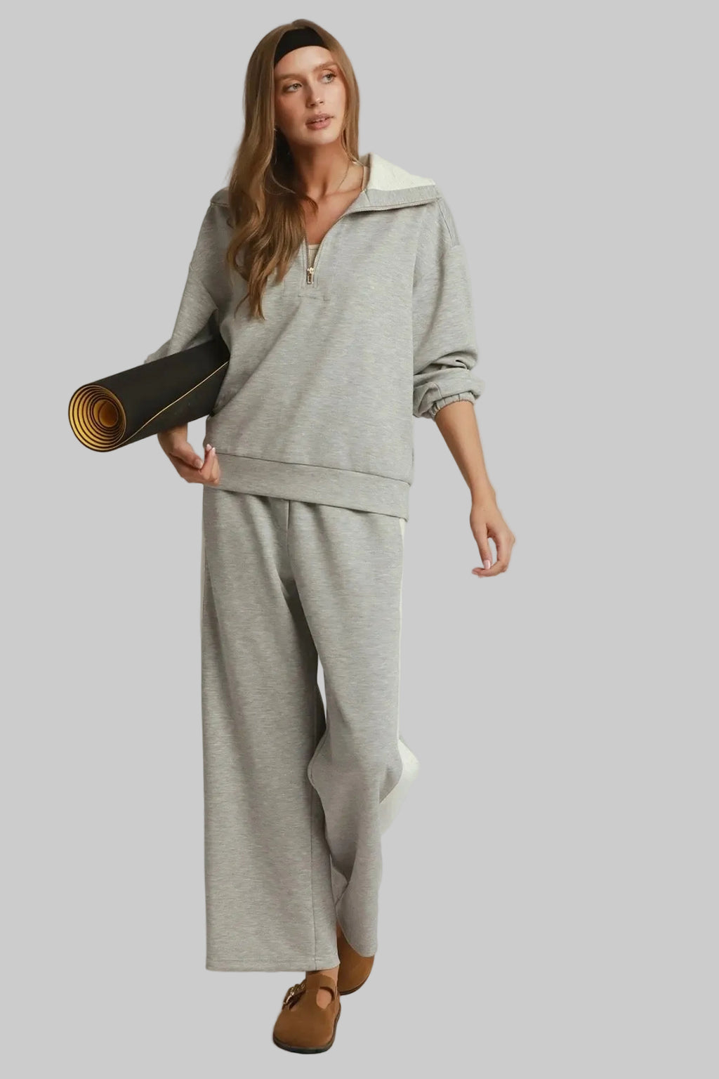 Cloudknit Front Zip Sweatshirt