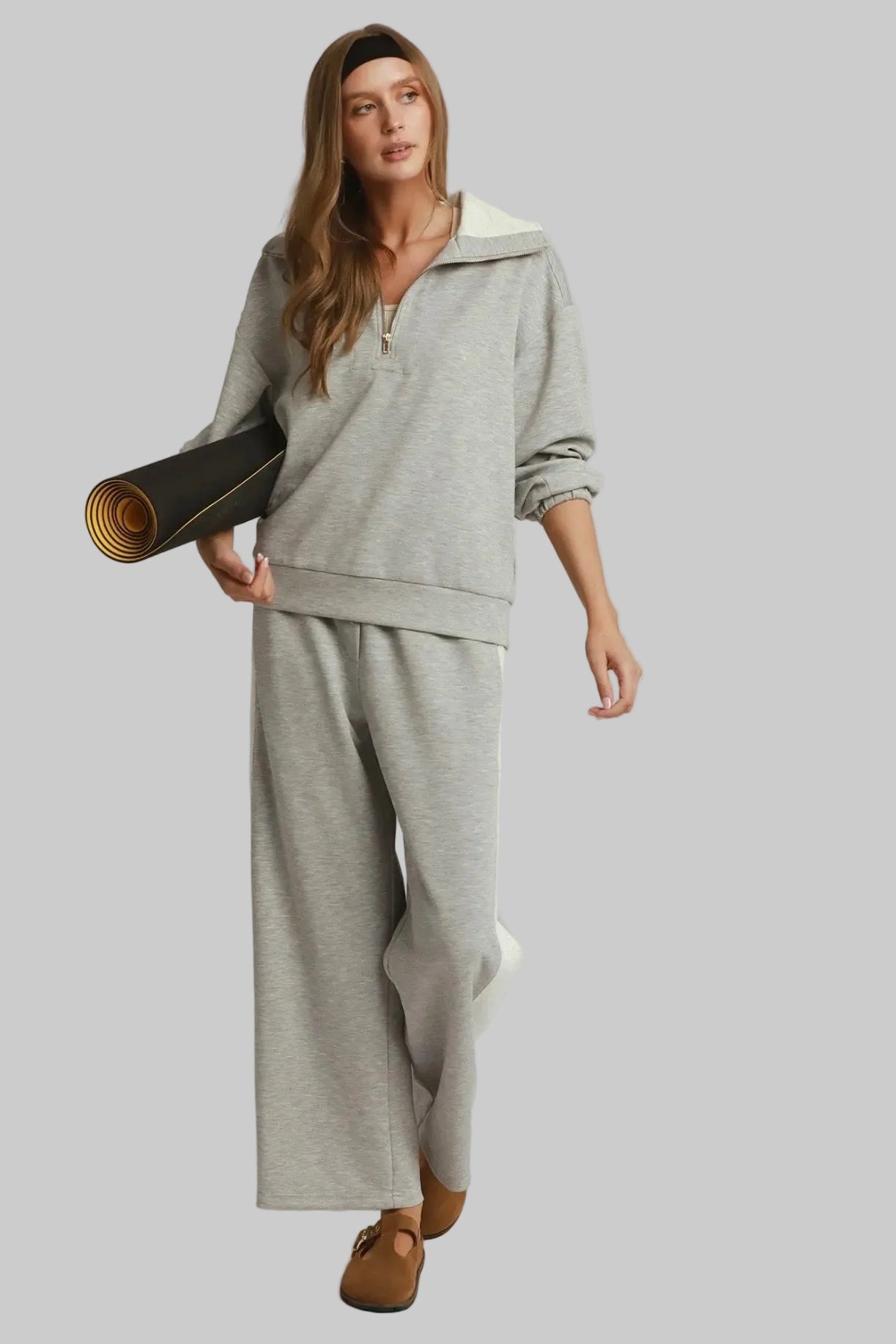 Cloudknit Front Zip Sweatshirt