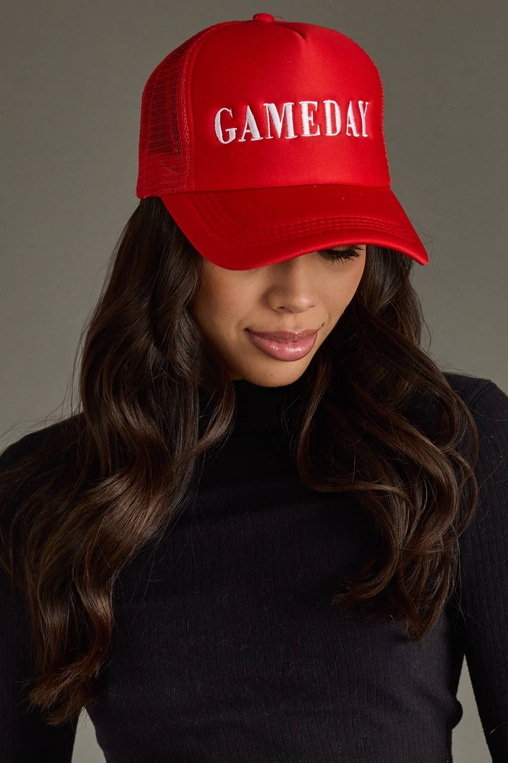 Red Game Day Trucker Hat