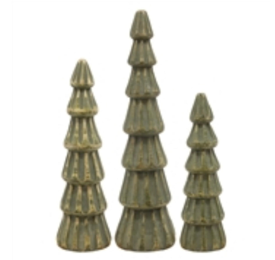 Green Tiered Trees