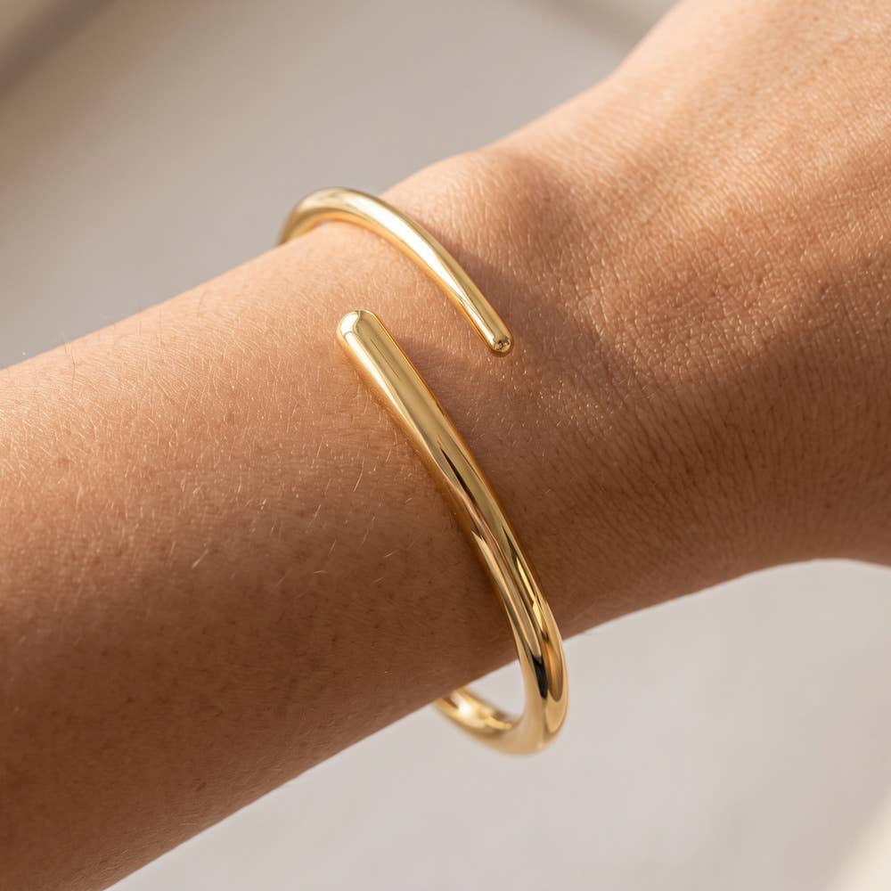 Sleek Wrap Cuff Bracelet