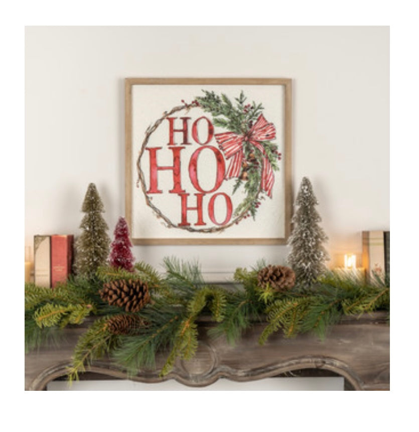 HO HO HO Framed Print