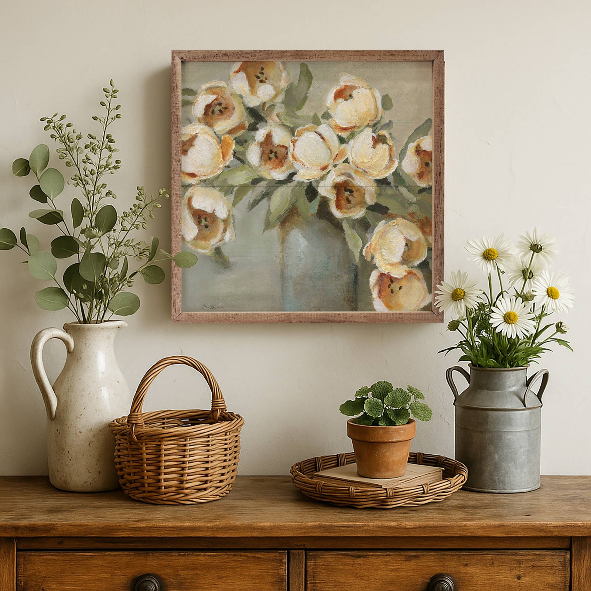 Brilliant Tulips By Carol Robinson 12x12
