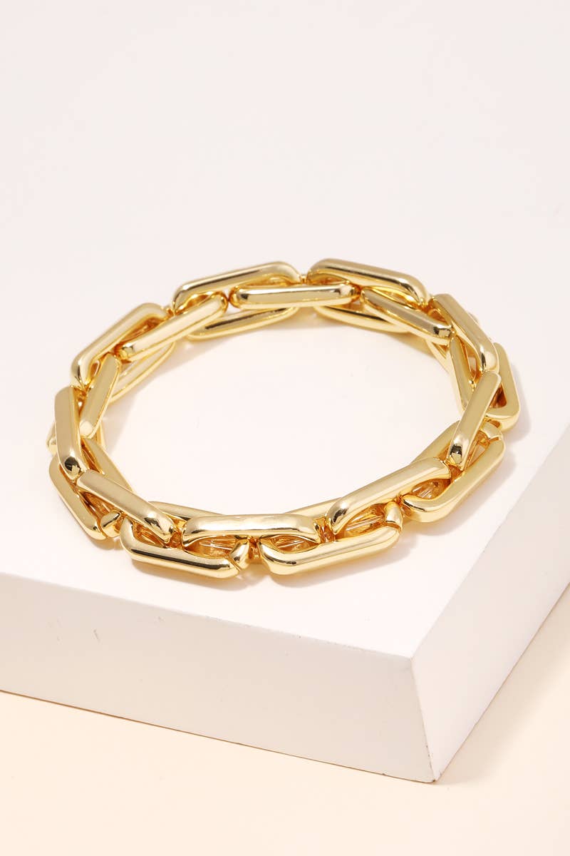 Chain Link Stretch Bracelet