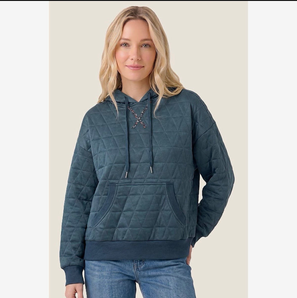 Quilted Pullover