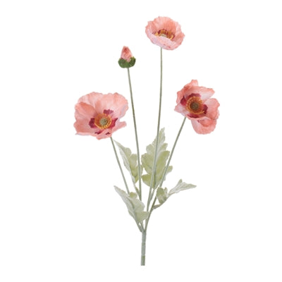 Poppy Spray 25"