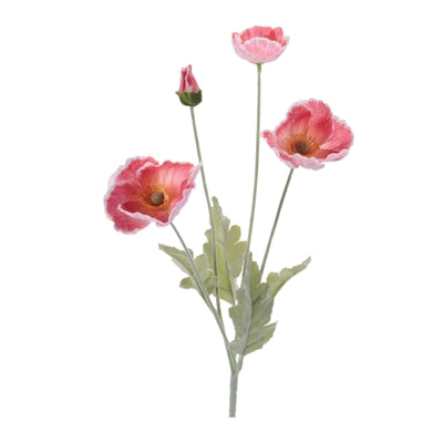 Poppy Spray 25"