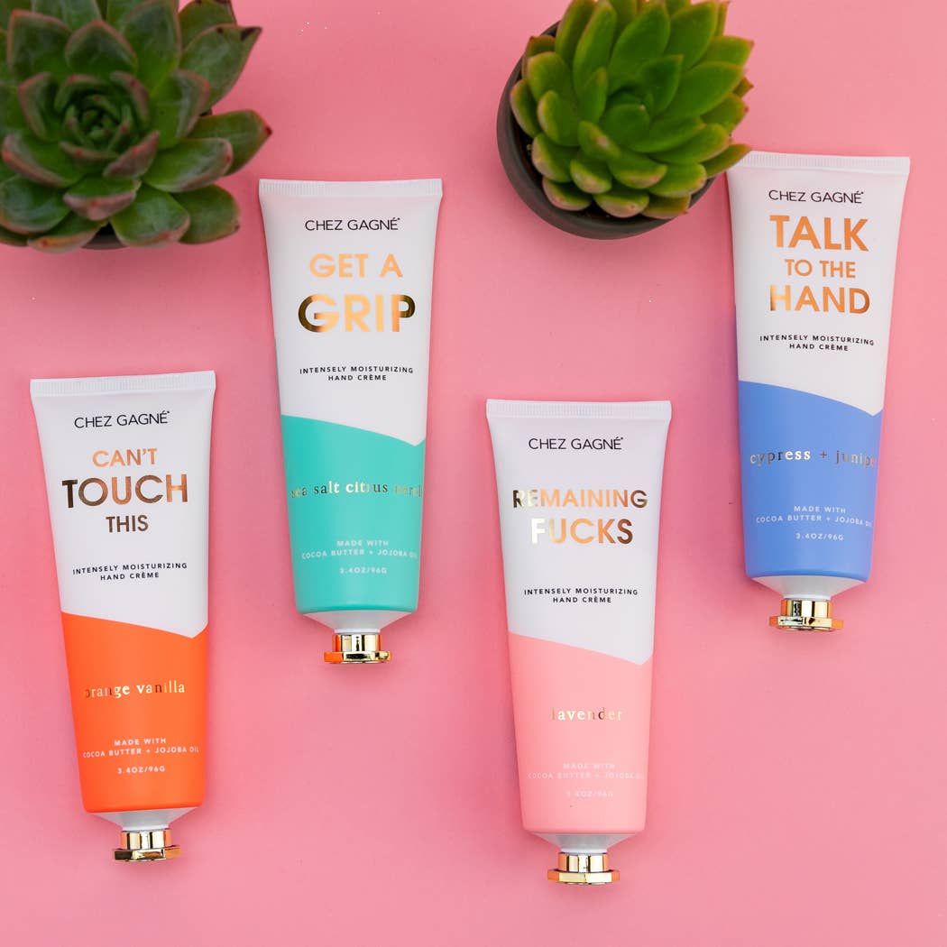 Can't Touch This - Funny Hand Cream Gift, Orange Vanilla