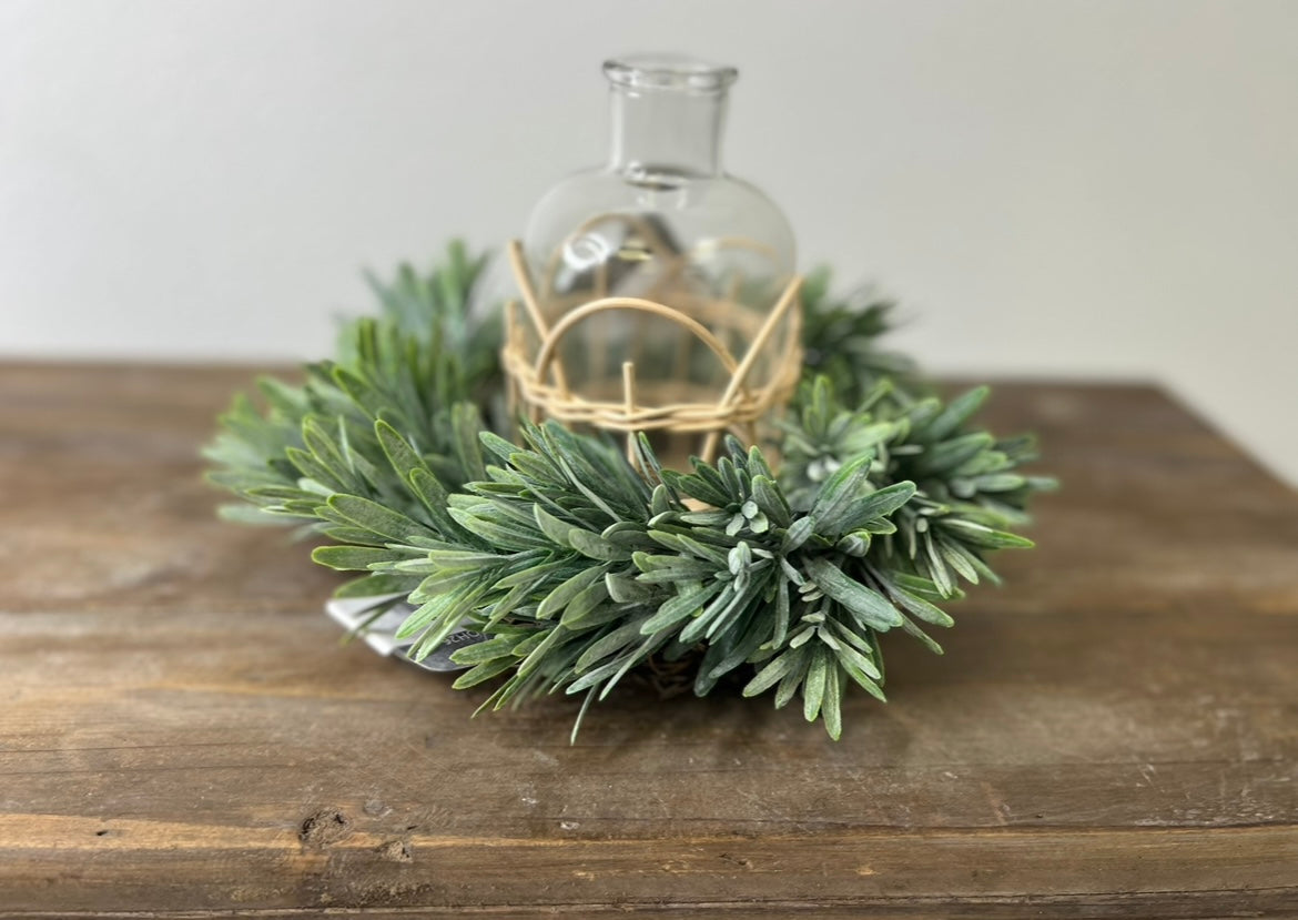 11" PODOCARPUS WREATH